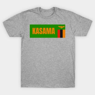 Kasama City in Zambia Flag T-Shirt